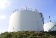 steel tank with different roofs